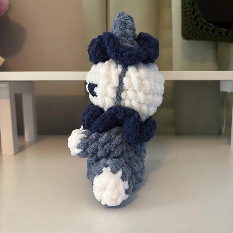Crochet Pattern – Bibbon the Clown Plushie – PDF Amigurumi Tutorial
