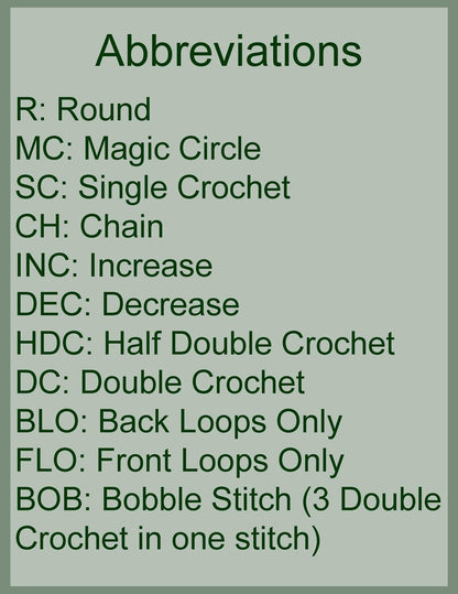 Crochet Pickle with 5 Hats – Amigurumi Pattern (PDF Download)
