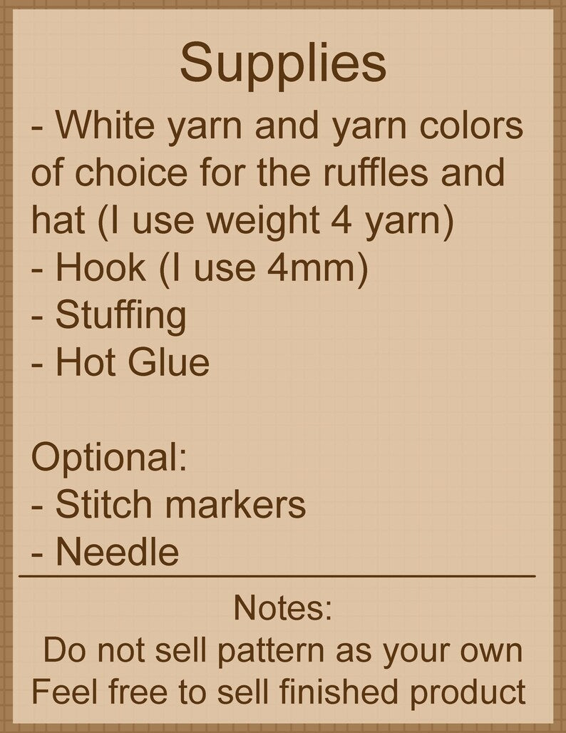 Crochet Clown Bear Pattern | Amigurumi Bear PDF Pattern