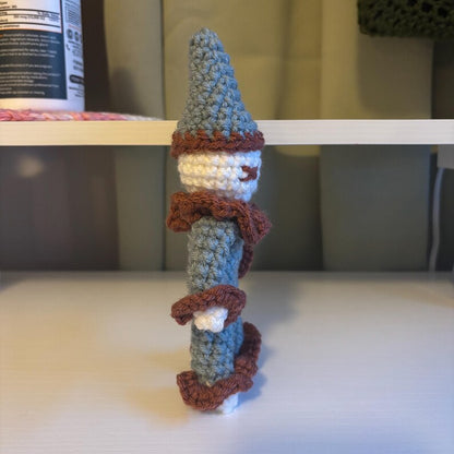 Crochet Pattern – Whimsical One Hat Clown Plushie – No Sew PDF Amigurumi Tutorial