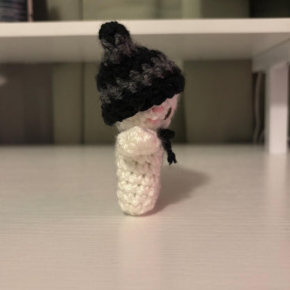 Crochet Pattern – Crochet Cat Wearing Cat Beanie Plushie – PDF Amigurumi Tutorial