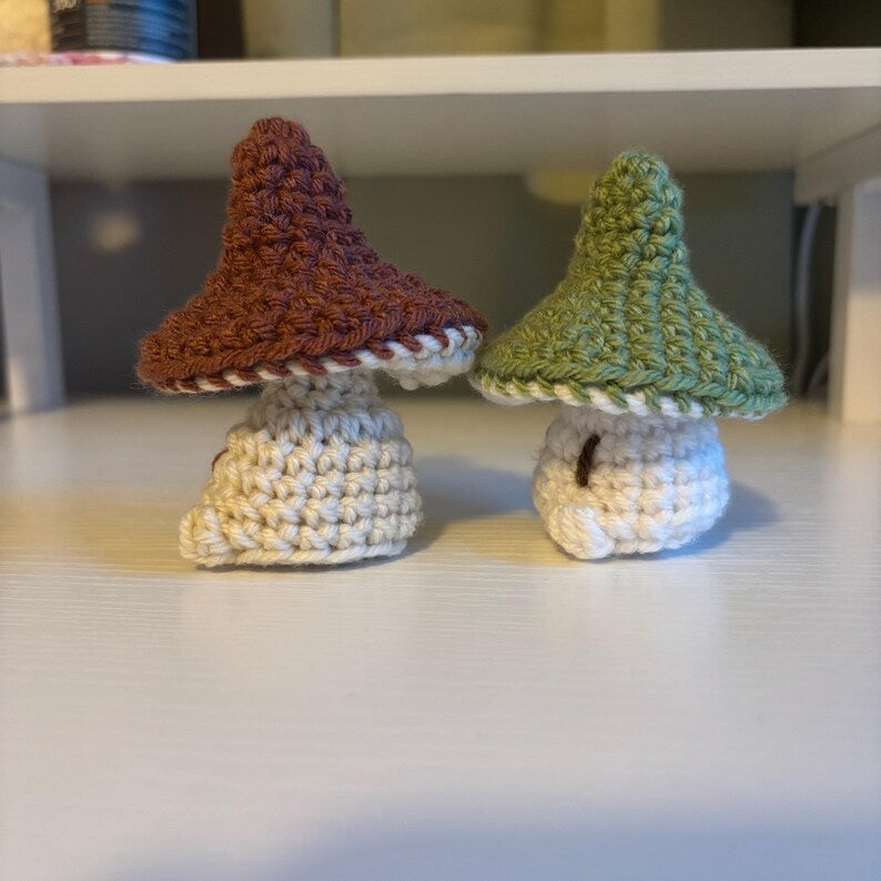 No Sew - Lil Mushroom Guy Crochet Pattern – PDF Download