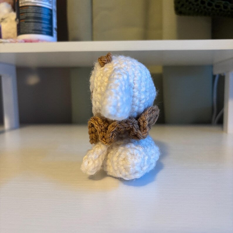 Sleepy Lamb Crochet Pattern | Amigurumi Lamb PDF | Cute Plush Toy Pattern | Nursery Animal Crochet