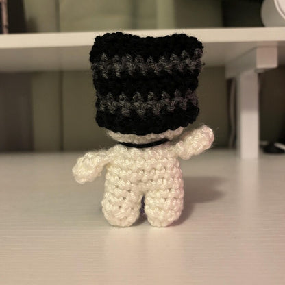 Crochet Pattern – Crochet Cat Wearing Cat Beanie Plushie – PDF Amigurumi Tutorial