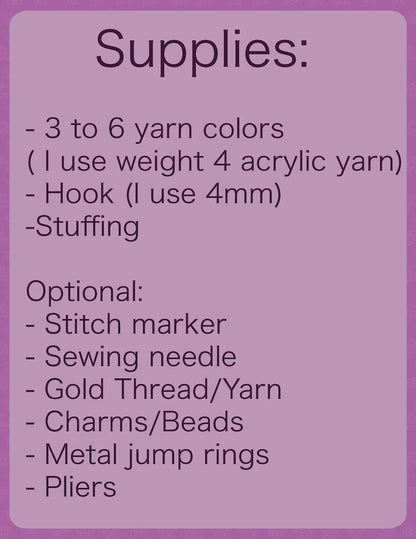 Crochet Pattern – Mini Whimsical Bunny Jester/Clown Plushie – PDF Amigurumi Tutorial