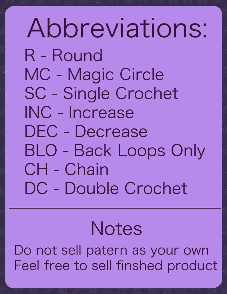 Crochet Pattern – Baphomet Devil Goat Plushie With Ruffles – PDF Amigurumi Tutorial
