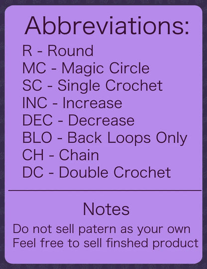 Crochet Pattern – Baphomet Devil Goat Plushie With Ruffles – PDF Amigurumi Tutorial
