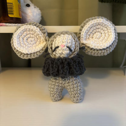 Crochet Pattern – Whimsical Mouse Jester/Clown Plushie – PDF Amigurumi Tutorial
