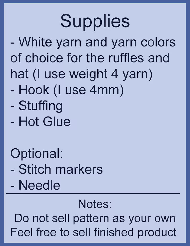 Crochet Clown Cat Pattern | Amigurumi Cat PDF Pattern