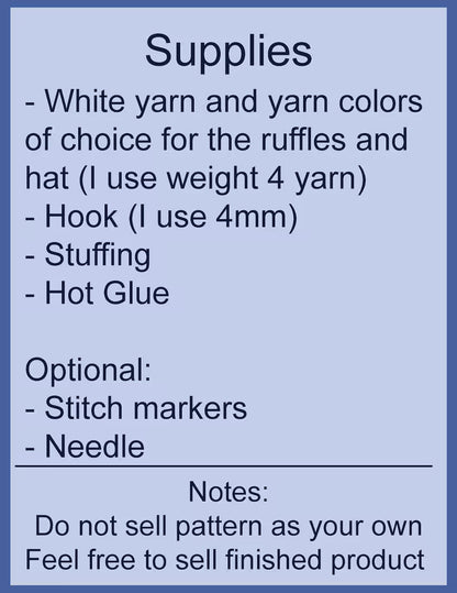 Crochet Clown Cat Pattern | Amigurumi Cat PDF Pattern