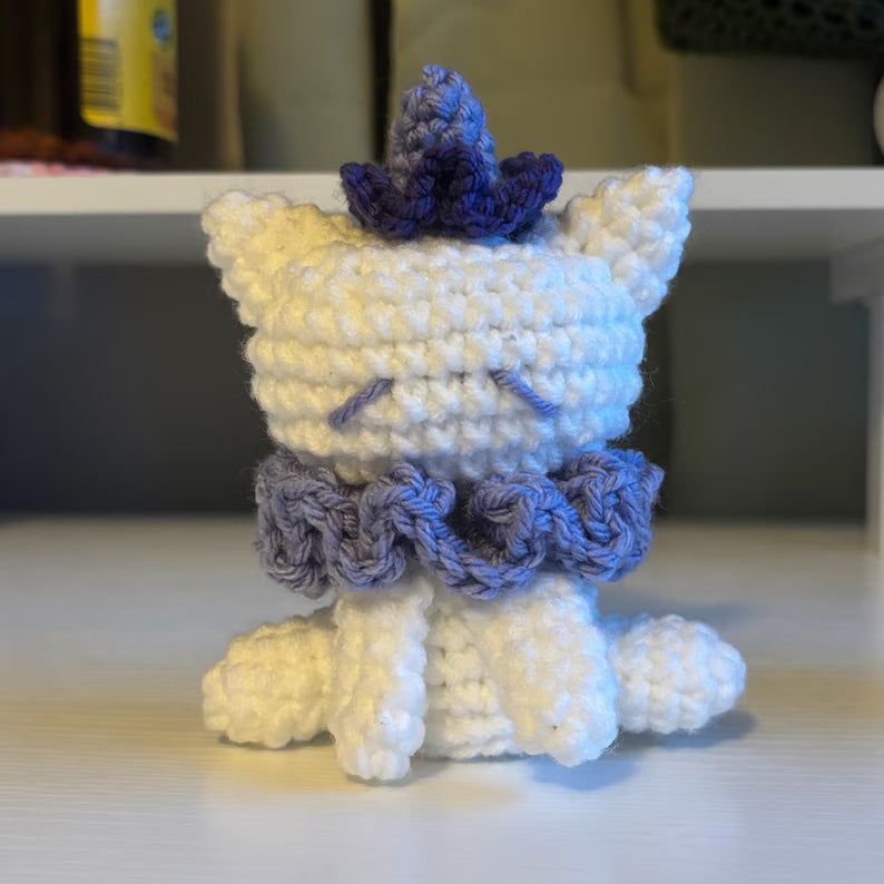 Crochet Clown Cat Pattern | Amigurumi Cat PDF Pattern