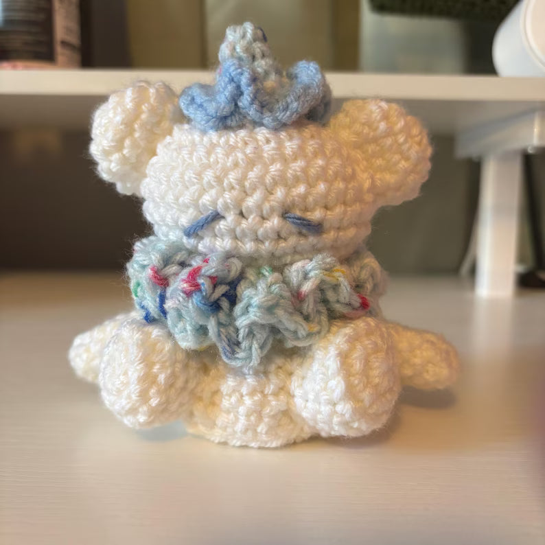 Crochet Clown Bear Pattern | Amigurumi Bear PDF Pattern