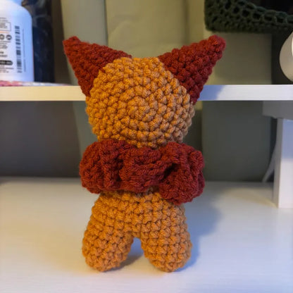 Crochet Pattern – Whimsical Devil Jester/Clown Plushie – PDF Amigurumi Tutorial