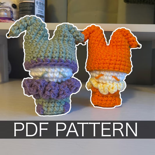 Crochet Pattern – Whimsical Baby Jester/Clown Plushie – PDF Amigurumi Tutorial