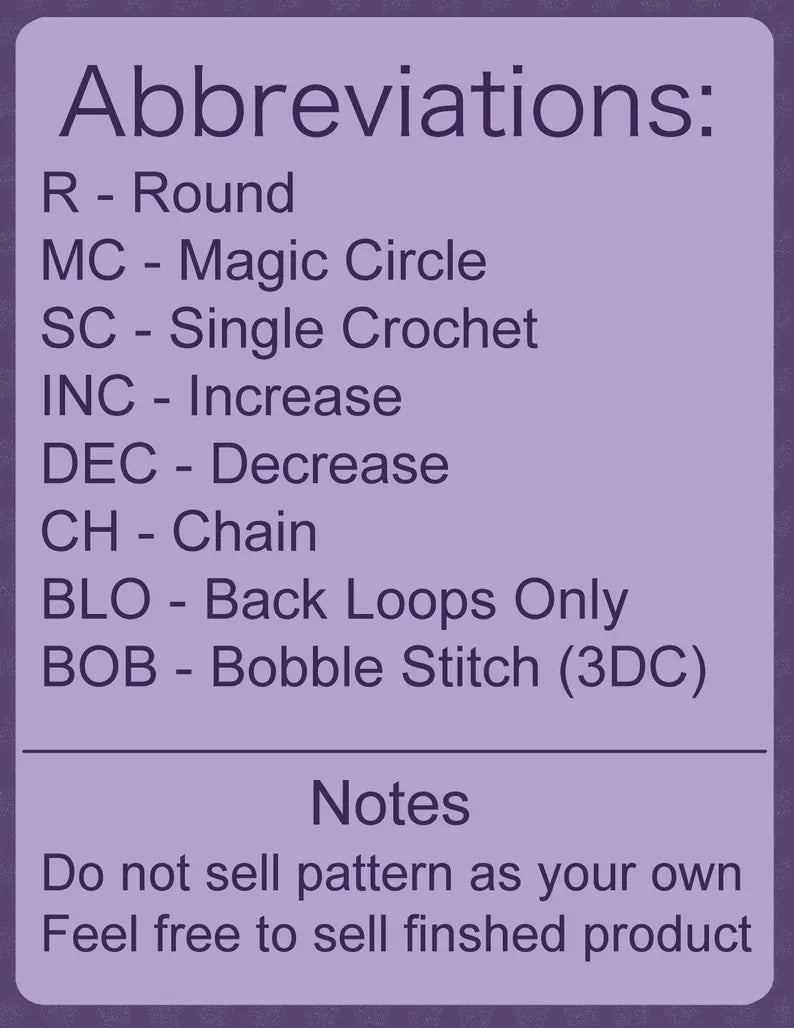 Crochet Pattern – Gruhm the Baphotroll Plushie – PDF Amigurumi Tutorial