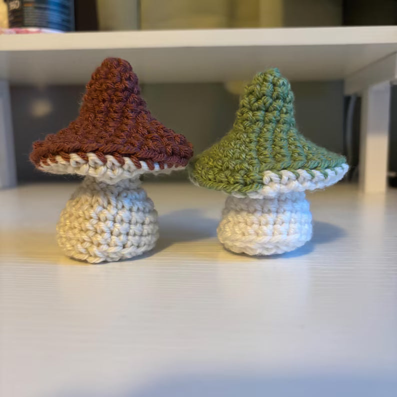 No Sew - Lil Mushroom Guy Crochet Pattern – PDF Download
