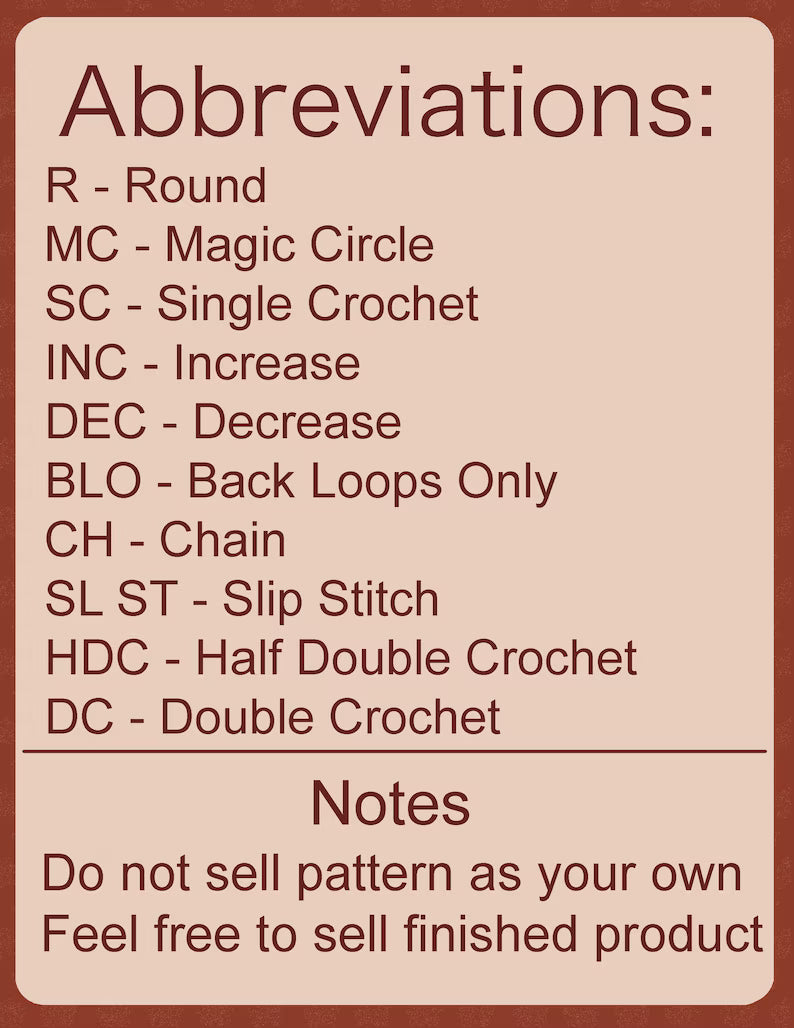 Crochet Pattern – Fruit Guy Plushie – PDF Amigurumi Tutorial