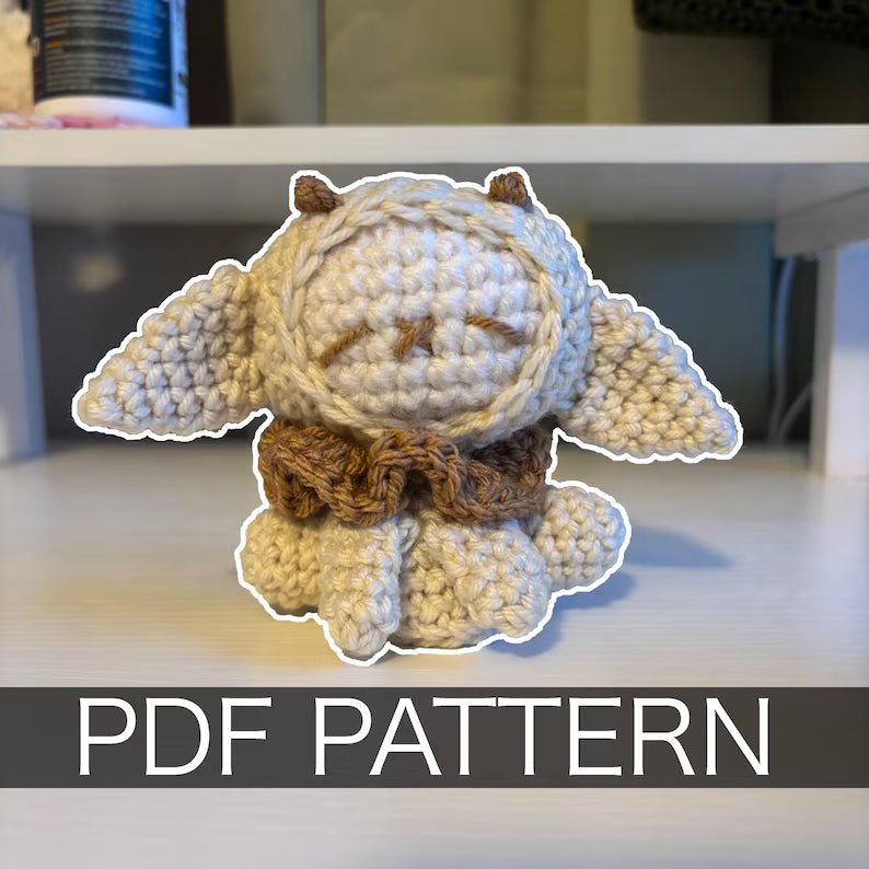 Sleepy Lamb Crochet Pattern | Amigurumi Lamb PDF | Cute Plush Toy Pattern | Nursery Animal Crochet