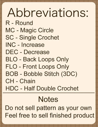 Crochet Pattern – Baby Kitty/Cat – PDF Amigurumi Tutorial