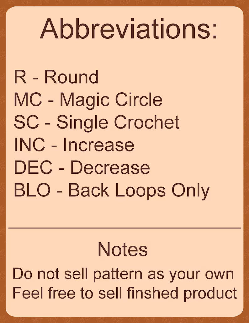 Crochet Pattern – Crispy the Clown Plushie – No Sew PDF Amigurumi Tutorial