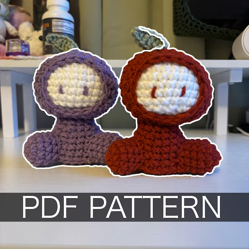 Crochet Pattern – Fruit Guy Plushie – PDF Amigurumi Tutorial