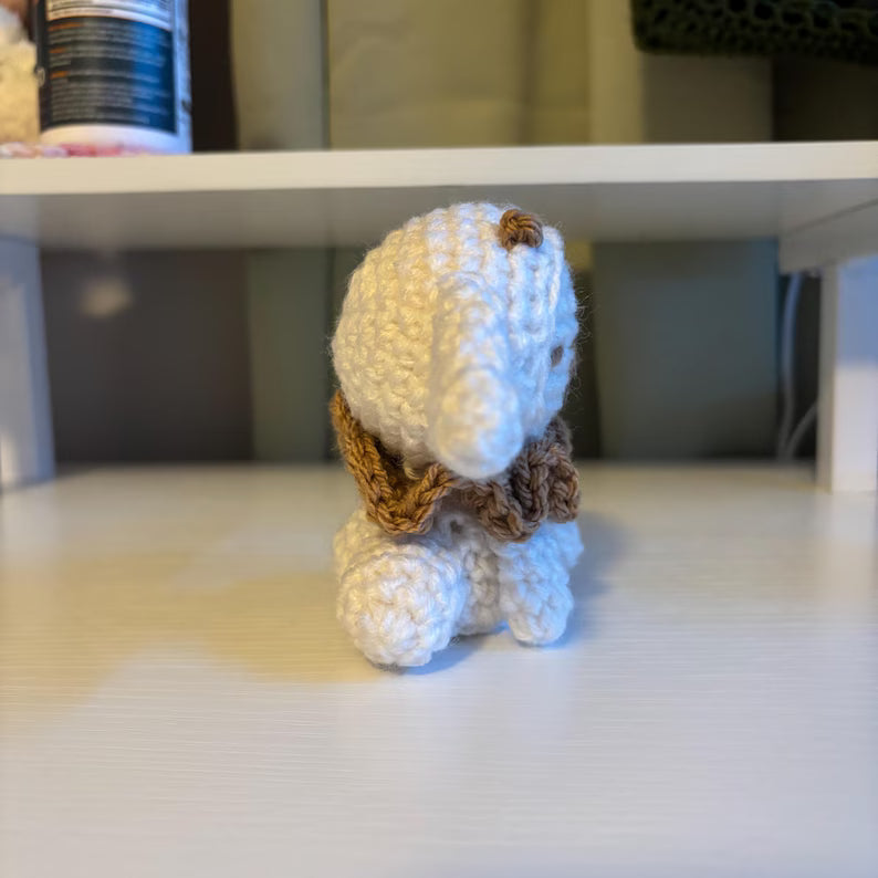 Sleepy Lamb Crochet Pattern | Amigurumi Lamb PDF | Cute Plush Toy Pattern | Nursery Animal Crochet