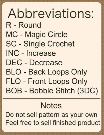 Crochet Pattern – Baby Bunny Plushie – PDF Amigurumi Tutorial