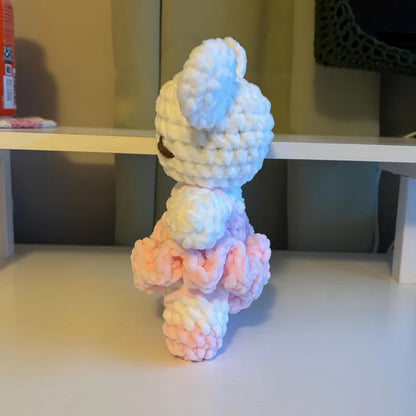 Crochet Pattern – Crochet Ballerina Mouse Plushie – PDF Amigurumi Tutorial