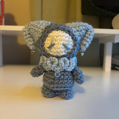 Crochet Pattern – Whimsical Stumpy Jester/Clown Plushie – PDF Amigurumi Tutorial
