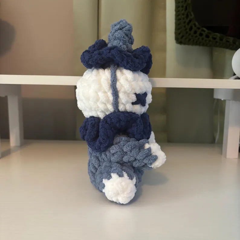 Crochet Pattern – Bibbon the Clown Plushie – PDF Amigurumi Tutorial