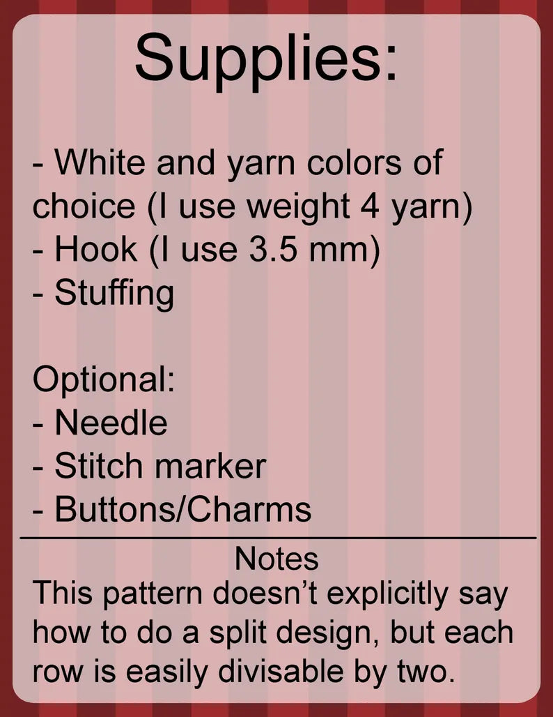 Crochet Pattern – Tall Whimsical Jester/Clown Plushie – PDF Amigurumi Tutorial