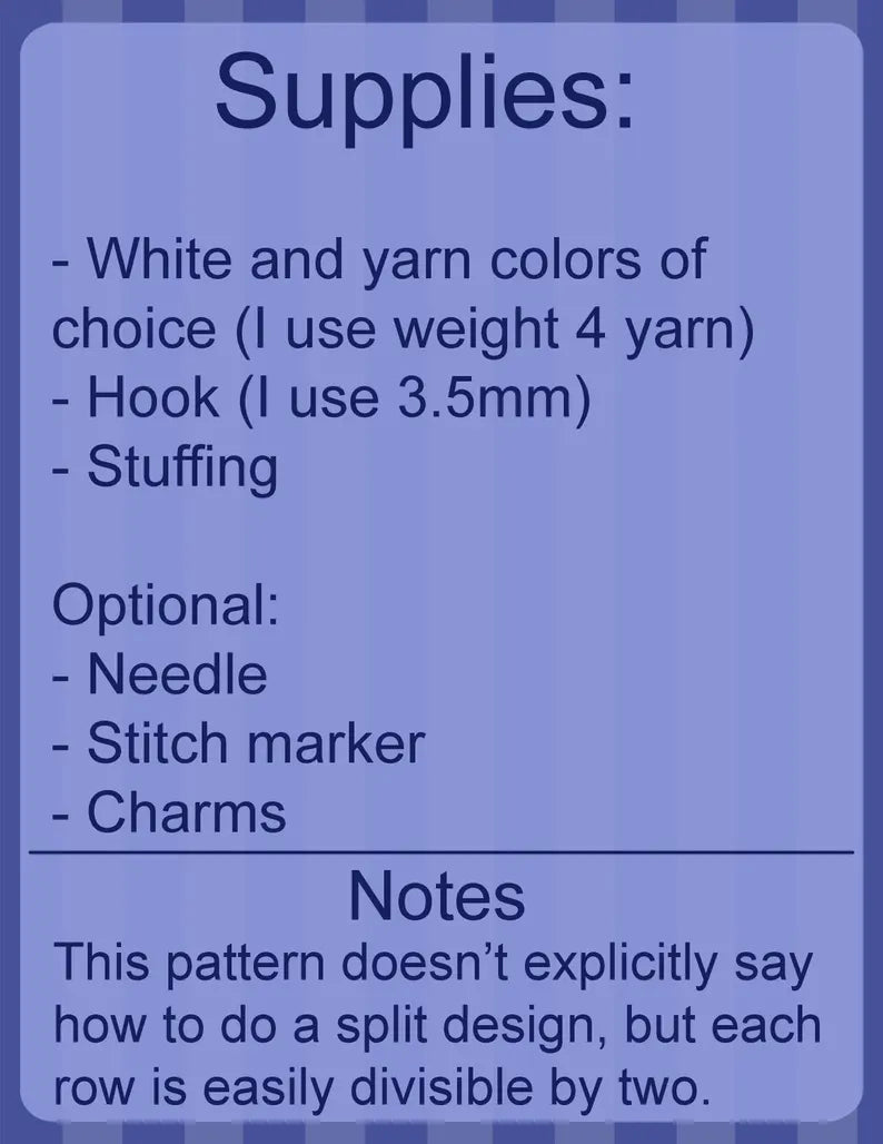 Crochet Pattern – Mini Tall Whimsical Jester/Clown Plushie – PDF Amigurumi Tutorial