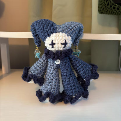Crochet Pattern – Jules the Jester Plushie – PDF Amigurumi Tutorial