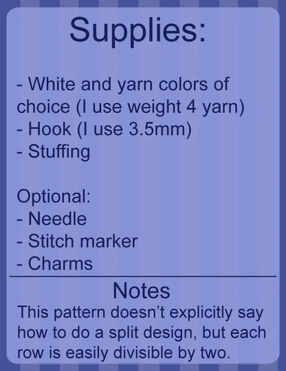 2-in-1 Crochet Pattern – Whimsical Tall Jester Plushie in Standard and Mini – PDF Amigurumi Tutorial