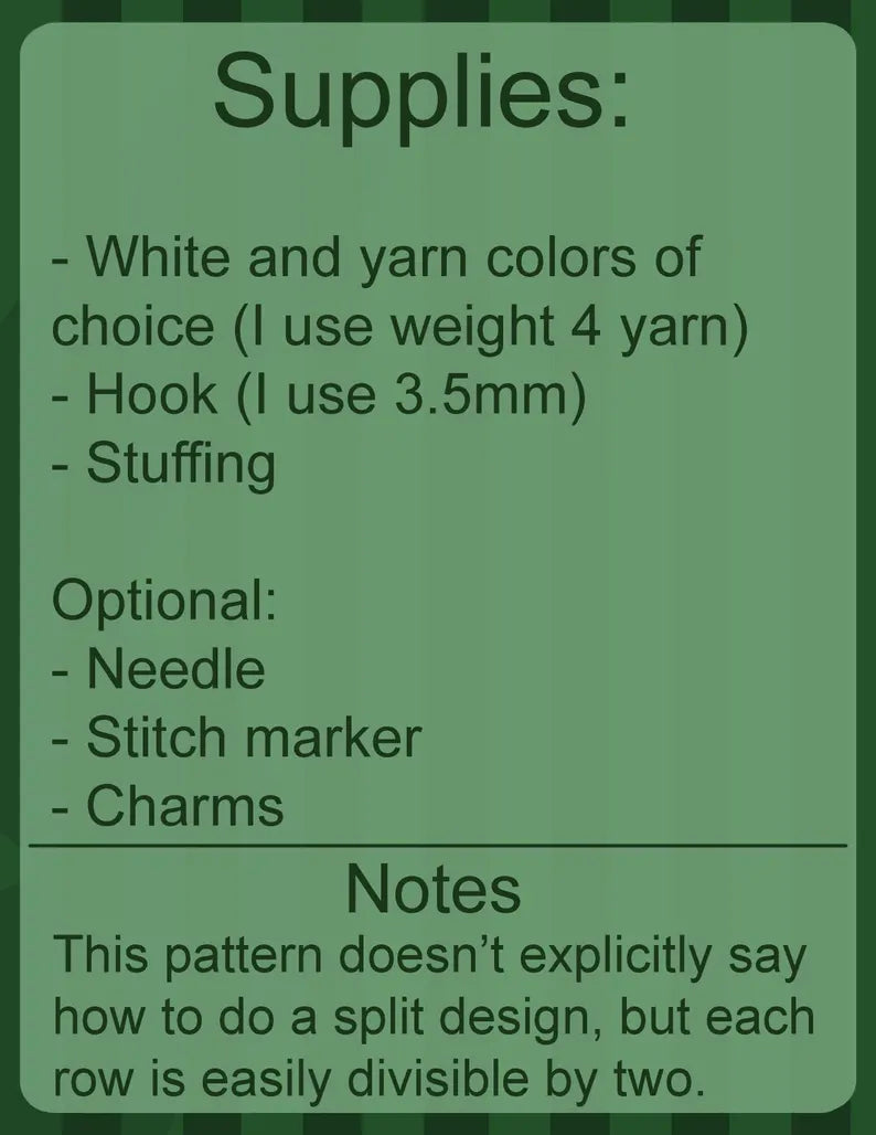 Crochet Pattern – Baby Jules the Jester Plushie – PDF Amigurumi Tutorial