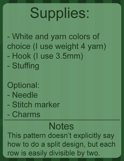 Crochet Pattern – Baby Jules the Jester Plushie – PDF Amigurumi Tutorial