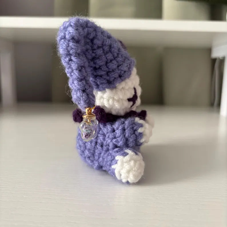 Crochet Pattern – Whimsical Sitting Jester Plushie – PDF Amigurumi Tutorial