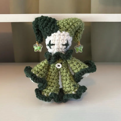 Crochet Pattern – Baby Jules the Jester Plushie – PDF Amigurumi Tutorial