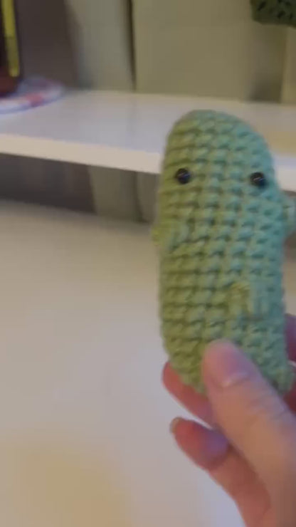 Crochet Pickle with 5 Hats – Amigurumi Pattern (PDF Download)