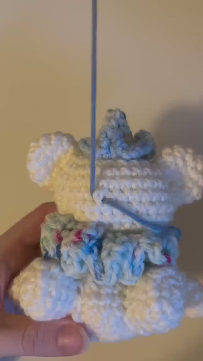 Crochet Clown Bear Pattern | Amigurumi Bear PDF Pattern